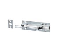 Timco - Necked Barrel Bolt - Polished Chrome (Size 75 X 25mm - 1 Each)