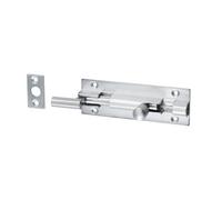 Timco Necked Barrel Bolt Satin Chrome - 75 X 25mm