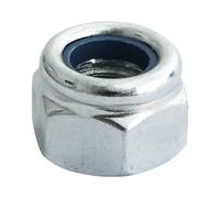 TIMco NP6Z DIN 982 BZP P Nylon Nut M6 - Zinc (Box of 500)