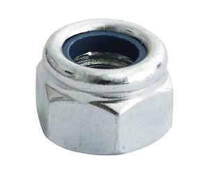 TIMco NP6Z DIN 982 BZP P Nylon Nut M6 - Zinc (Box of 500)