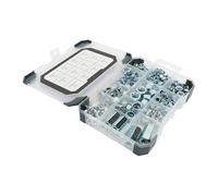 Timco Nuts Zinc Mixed Tray - 243Pcs