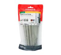 Timco Nylon Frame Fixings - Pz - Zinc - TIMbag of 15 10160NFFB