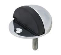 Timco Oval Door Stop Polished Chrome - 47mm (1 Pack Bag)