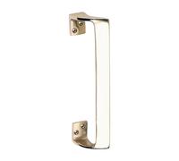 Timco Oval Grip Pull Handle - Polished Brass TIMbag 1 200155P