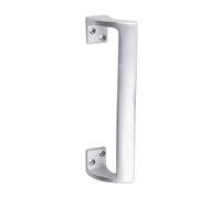 Timco Oval Grip Pull Handle - Satin Anodised Aluminium Bag 1 725084BX