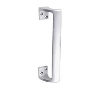 Timco Oval Grip Pull Handle - Satin Anodised Aluminium TIMbag 1 725084