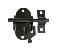 Timco Oval Padbolt - Black (Size 4" - 1 Each) Timco Black