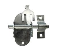 Timco - Oval Padbolt - Zinc (Size 4" - 1 Each)