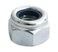 TIMco P Nylon Nut M12 x 19mm BZP - Pack of 4