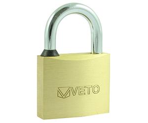 TIMCO P40X2 Brass Padlock-2pcs-Ideal for luggage-cabinets-sheds-gates-40mm, 40mm, Set of 2 Pieces