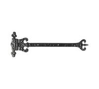 Timco - Pair Of Crown / Coronet Hinges - Antique Black (Size 317mm - 2 Pieces)