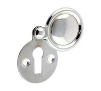 Timco Pair Of Traditional Pattern Escutcheon - Polished Chrome TIMpac 1 200061P