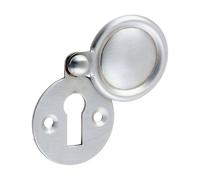 Timco Pair Of Traditional Pattern Escutcheon - Satin Chrome TIMpac 1 200348P