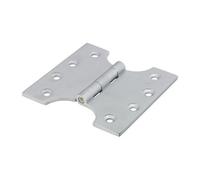Timco Parliament Brass Hinges Satin Chrome - 102 X 100