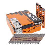TIMco PASLODE 141204 2.8mm x 51mm IM350 Nail Full Ring Shank Galv Plus 1 x 3, Silver