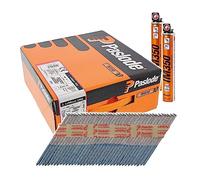 Paslode iM350+ Unilock Shank Hot Dipped Galvanised Nails - 3.1 x 90mm (2200 Box + 2 Fuel Cells)