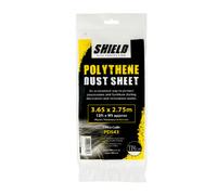 TIMCO Polythene Dust Sheet - Perfect for DIY Improvement Projects - 3.65m x 2.75m