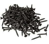 Timco 00025DRYC Drywall Timber Stud Plasterboard Screws - Ph - Bugle - Coarse Thread - Black 3.5 X 25