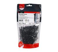Timco 00075DRYB Drywall Screws - Fine Thread - Ph - Bugle - Black 4.2 X 75 TIMbag 130