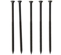 Timco 00100DRY Drywall Metal Stud Plasterboard Screws - Ph - Bugle - Fine Thread - Black 4.8 X 100 Box 500