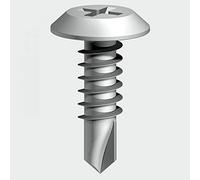 TIMco LPP16 PH2 Philips Low Pan Head Self-Drilling Screw 4.8 x 16 - Silver Ruspert (Box of 500)