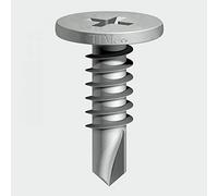 TIMCO PH2 Philips Pancake Head Self-Drilling Screw - 5.5 x 19 - Silver Ruspert - Box of 500