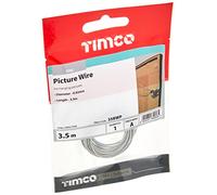 TIMCO Picture Wire Silver - 0.92mmDia x 3.6M