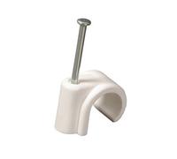 Timco - Pipe Clips - Nail In (Size 10mm - 50 Pieces)