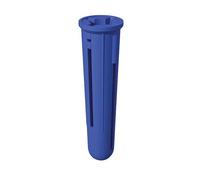 TIMco Plastic Plug 10mm x 45mm Blue (Box of 40)