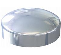 TIMco Plastidome Cover Caps - Size To Suit: 6 and 8mm - CHROMEPLAST Pack of: 100