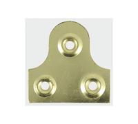 TIMco PMP38P Mirror Plate Plain 38mm Bag of 4