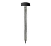 TIMCO PN50BL Polymer Headed Nail 50mm - Black (Box of 100)
