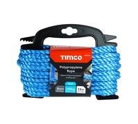 TIMco Poly Rope Winder 8mm x 15mtr Blue