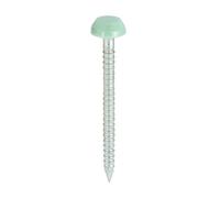 Timco - Polymer Headed Pins - A4 Stainless Steel - Chartwell Green (Size 30mm - 250 Pieces)