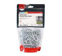 TIMco PPS40B Galvanized Presser Point Staple 40 x 4.00 - (1kg Bag)