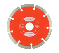 Timco Premium Diamond Blade Segmented - 125 x 22.2 (1 Pack)