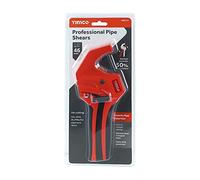 TIMCO Professional Pipe Shears - Hard Wearing - Fast Cutting V-Shaped Blade - Excellent for Use on Plastic Pipe - 0-46mm