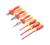Timco Professional Vde Pliers & Screwdriver Set - 6Pcs