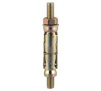 TIMCO Projecting Shield Anchor - M8 x 60 - Gold - Pack of 4