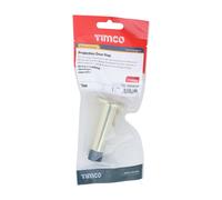 TIMCO Timco - Projection Door Stop - Polished Brass (Size 70mm - 1 Each)