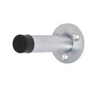 Timco - Projection Door Stop - Satin Chrome (Size 70mm - 1 Each)