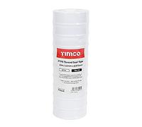 Timco PTFE10 Ptfe Thread Seal Tape 12M X 12Mm Roll Pack 10