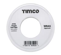 Timco PTFE2 Ptfe Thread Seal Tape 12M X 12Mm Pack 2
