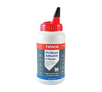 TIMCO - PU Wood Adhesive 5 Minute - Brown Liquid - 750g