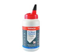 Timco - Pu Wood Adhesive 5 Minute - Liquid (Size 750G - 1 Each)