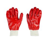 Timco - Pvc Gloves - Pvc Coated Cotton Interlock (Size X Large - 1 Each)