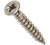 TIMCO PZ1 NKL Classic Hinge Screws - 3.0 x 20 - Nickel Plated - Box of 200