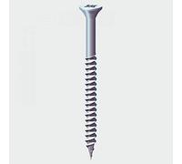 TIMCO PZ2 CSK BZP Twin Woodscrews - 10 x 2 1/2 - Zinc - Pack of 10