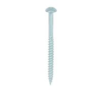 TIMCO PZ2 Round BZP Twin Woodscrews - 10 x 2 1/2 - Zinc Plated - Box of 200