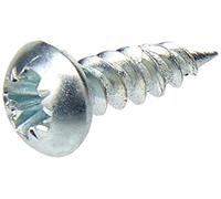 TIMCO PZ2 Round BZP Twin Woodscrews - 6 x 1/2 - Zinc Plated - Box of 200